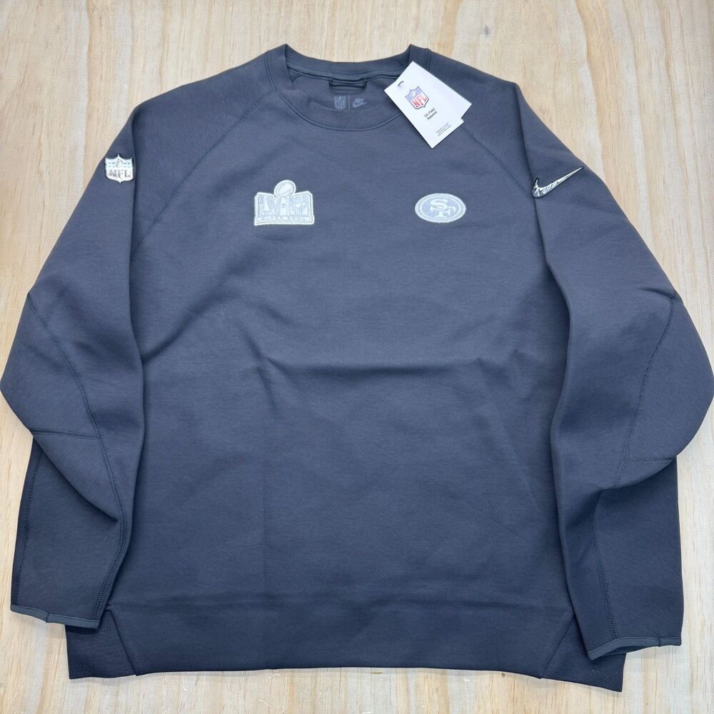 NEW San Francisco 49ers Nike Super Bowl LVIII Opening Night Tech Fleece Sz 2XL